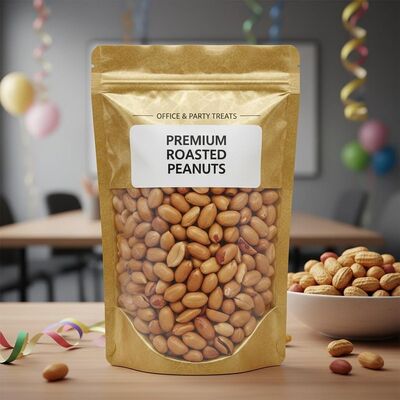 Sacchetto per alimenti richiudibile a prova di umidità Kingred Arachidi tostate premium di colore personalizzato