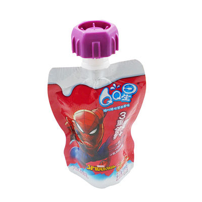 Kingred Custom Logo Metallizzato Stand Up Spout pouch per imballaggi alimentari e bevande