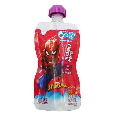Kingred Custom Logo Metallizzato Stand Up Spout pouch per imballaggi alimentari e bevande