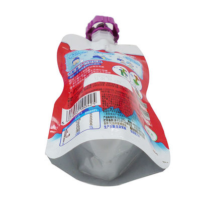 Kingred Custom Logo Metallizzato Stand Up Spout pouch per imballaggi alimentari e bevande