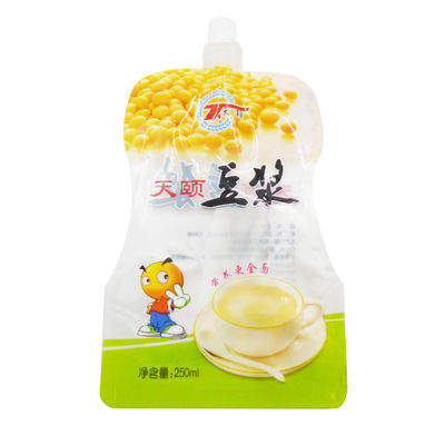 Kingred Logo stampato di qualità alimentare 250ml Stand Up Juice Spout Pouch Bag Manufacturer