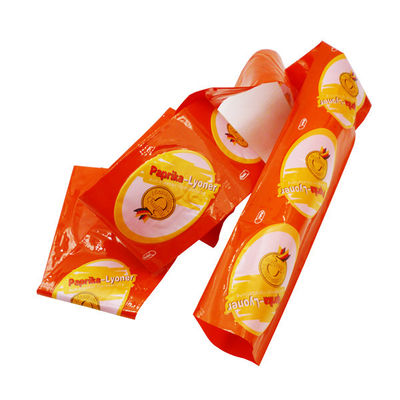 Involucri per salsicce in plastica poliammidica con cottura a vapore con logo personalizzato stampato