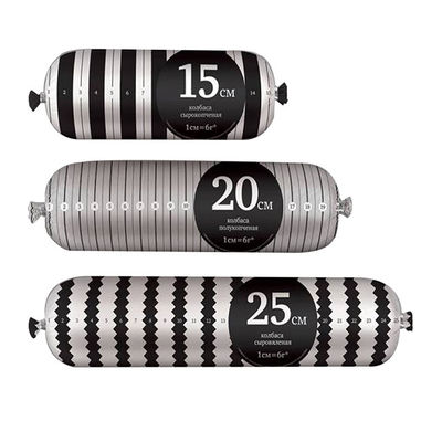 Diametro di grande dimensione di Logo Printed Disposable Sausages Casings grande