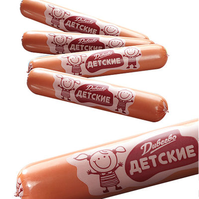 Diametro di grande dimensione di Logo Printed Disposable Sausages Casings grande