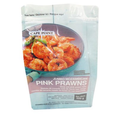 Kingred Custom 500g Stand Up Zipper Bag Moisture Proof Heat Seal Packaging Bag