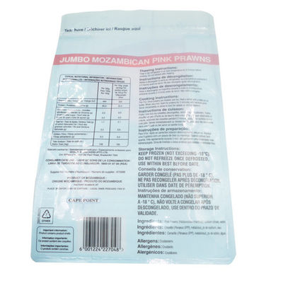 Kingred Custom 500g Stand Up Zipper Bag Moisture Proof Heat Seal Packaging Bag