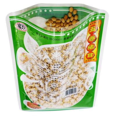 Tre materiali laterali di imballaggio per alimenti della saldatura a caldo stanno su spessore dei sacchetti 50um-160um