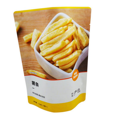 Sacchetti per imballaggio alimentare con laminazione lucida, dimensioni personalizzate e termosaldatura per la conservazione degli alimenti
