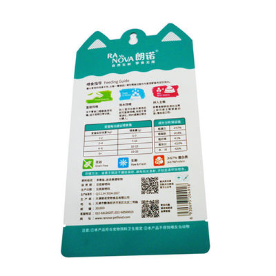 Kingred a prova di umidità 15 g sacchetti di imballaggio per alimenti per animali da compagnia mangimi per animali BOPP VMPET PE
