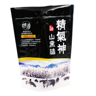 Kingred Stand Up Food Packaging Sacchetti a cerniera 250g Sacchetto a prova di umidità 50-160um