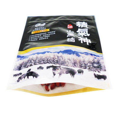Kingred Stand Up Food Packaging Sacchetti a cerniera 250g Sacchetto a prova di umidità 50-160um
