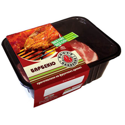 Film di imballaggio alimentare ad alta barriera di buona trasparenza per le carni fresche