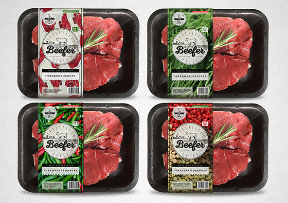 Kingred Custom Logo Film di imballaggio alimentare ad alta barriera stampato per contenitore alimentare