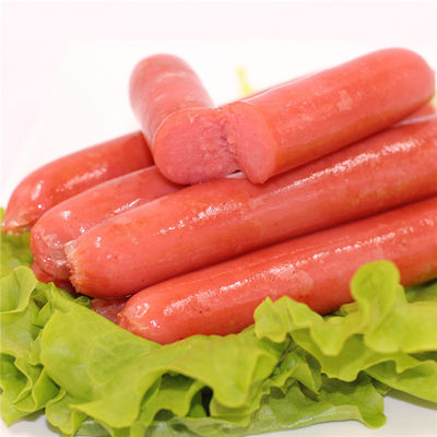 Involucri per salsicce in collagene di grado alimentare di dimensioni uniformi certificati HALAL per salsicce affumicate e essiccate al vento