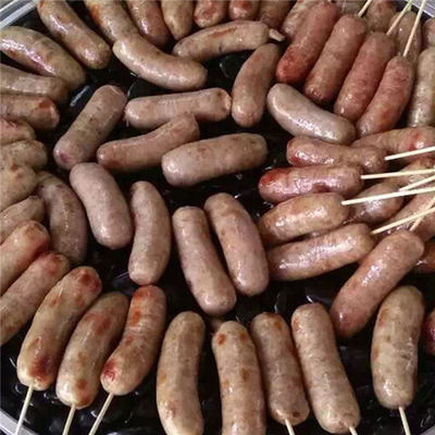 Budelli di collagene certificati FDA e HALAL con lunghezza di 15 metri/filo e permeabilità al fumo superiore per salsicce affumicate