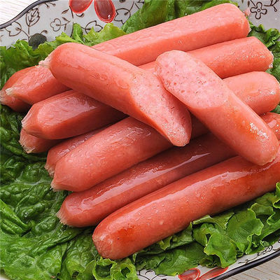 Involucri per salsicce in collagene di grado alimentare di dimensioni uniformi certificati HALAL per salsicce affumicate e essiccate al vento