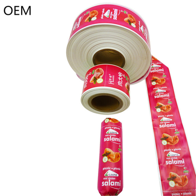 Casing per salsicce in poliammide Flexografia Stampa taglia diversa Logo doganale Casing per salsicce