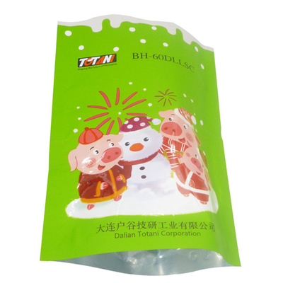 Borsa di plastica per video all'ingrosso Borsetta di cerniera a prova di umidità per snack