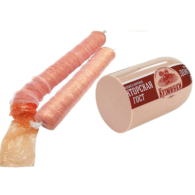 Flexografia di logo doganale impermeabile alla umidità Stampa di salsicce di plastica