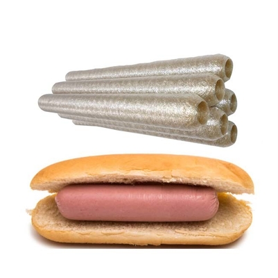 Cassa di salsiccia di cellulosa trasparente per hot dog